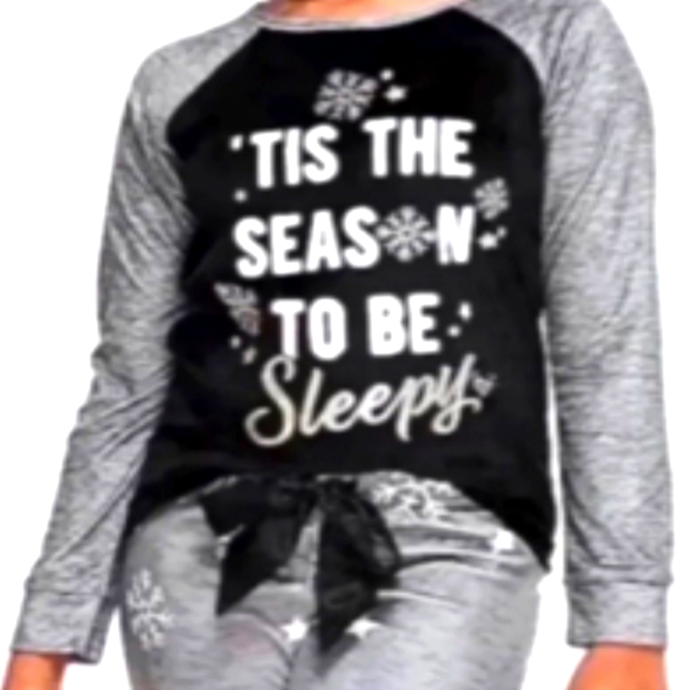 Justice Long Sleeve Pajama Top